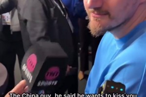 楊瀚森說(shuō)想親你！約基奇：有意思~或是言語(yǔ)誤會(huì)，下次我抱一抱他